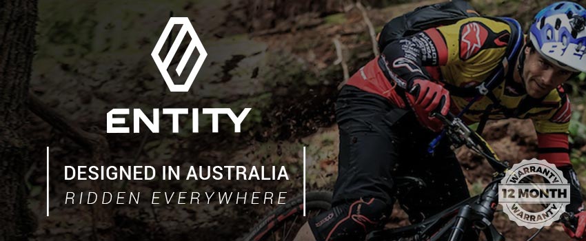 Entity - Designed in Australia - Ridden Everywhere