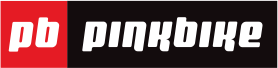 Pink bike logo