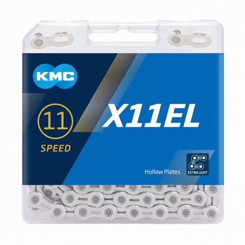 KMC X11EL 11 Speed Chain - Silver 116L